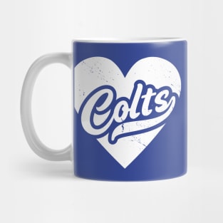 Vintage Colts School Spirit // High School Football Mascot // Go Colts Mug